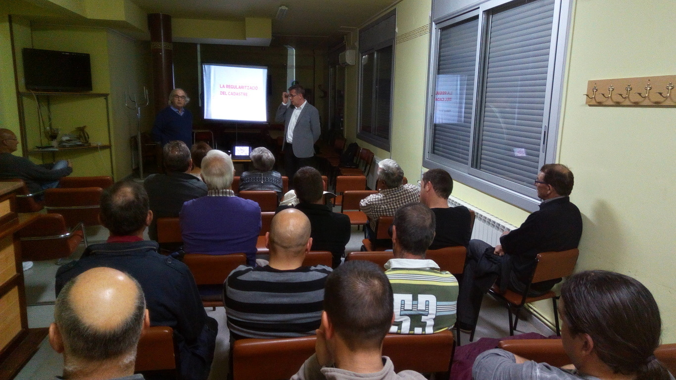 Xerrada cadastre -1